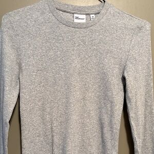 Grey top size XS like new Cotton